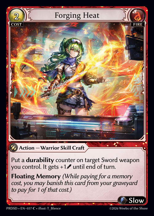 [037]【EN】Forging Heat【PRDSD】[C][Fire]