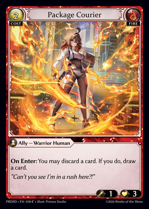 [038]【EN】Package Courier【PRDSD】[C][Fire]