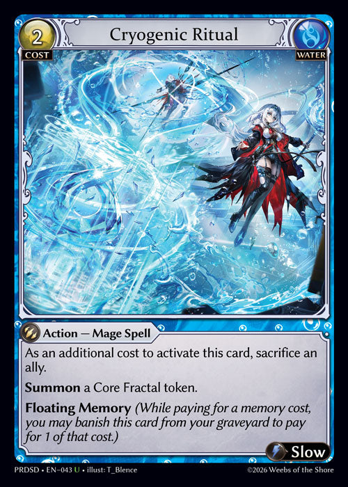 [043]【EN】Cryogenic Ritual【PRDSD】[U][Water]