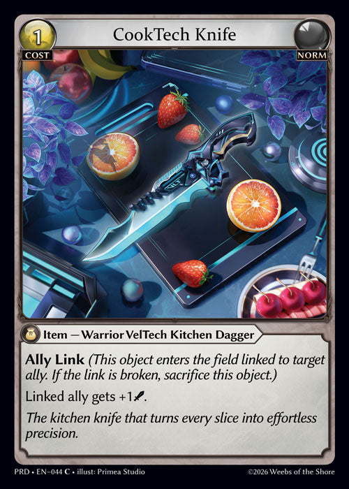 [044]【EN】CookTech Knife【PRD】[C][Norm]