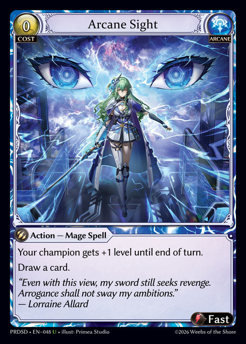 [048]【EN】Arcane Sight【PRDSD】[U][Arcane]