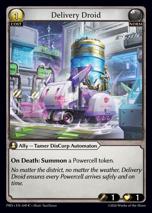 [049]【EN】Delivery Droid【PRD】[C][Norm]