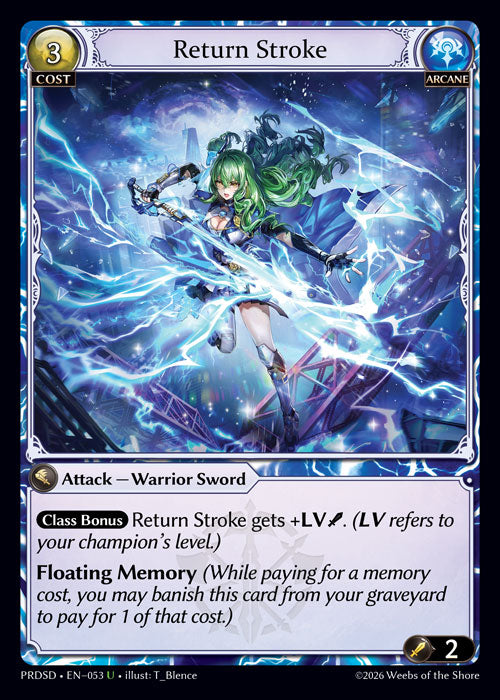 [053]【EN】Return Stroke【PRDSD】[U][Arcane]