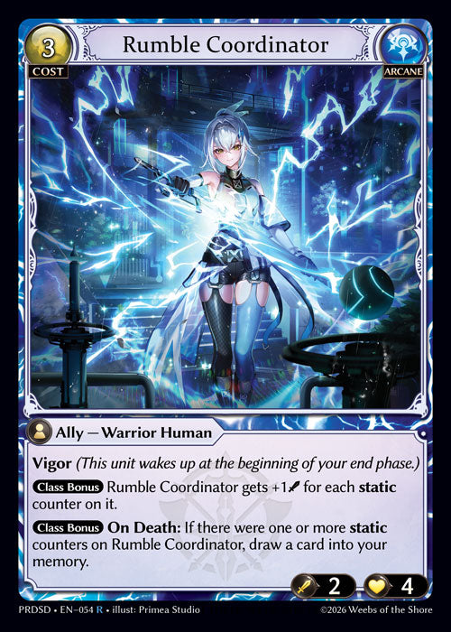 [054]【EN】Rumble Coordinator【PRDSD】[R][Arcane]