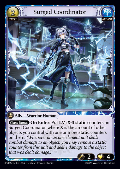 [055]【EN】Surged Coordinator【PRDSD】[U][Arcane]