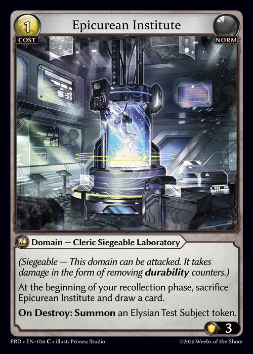 [056]【EN】Epicurean Institute【PRD】[C][Norm]