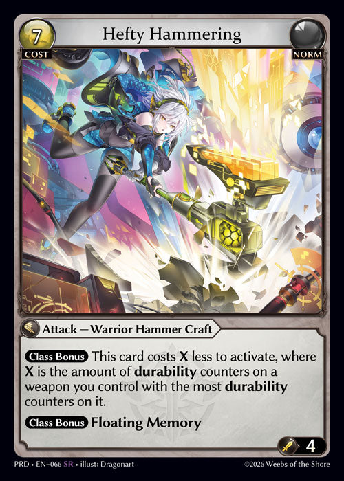 [066]【EN】Hefty Hammering【PRD】[SR][Norm]