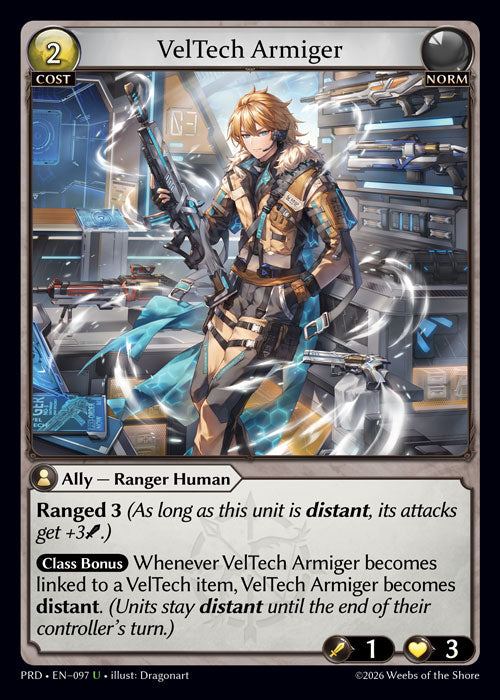 [097]【EN】【FOIL】VelTech Armiger【PRD】[U][Norm]