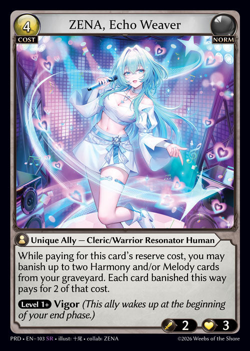 [103]【EN】ZENA, Echo Weaver【PRD】[SR][Norm]