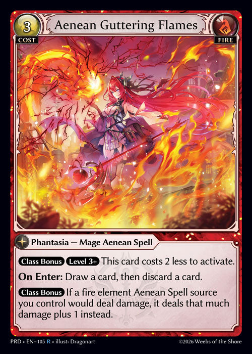 [105]【EN】Aenean Guttering Flames【PRD】[R][Fire]