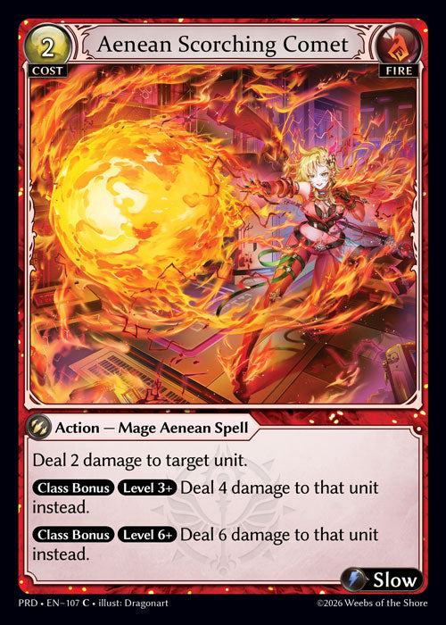 [107]【EN】Aenean Scorching Comet【PRD】[C][Fire]