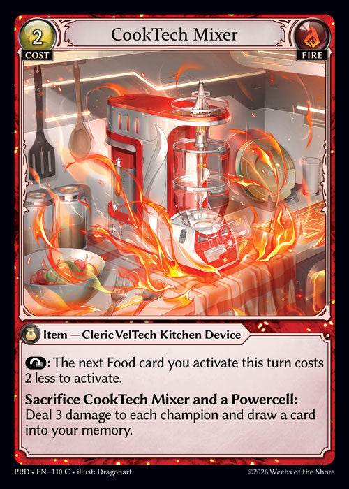 [110]【EN】CookTech Mixer【PRD】[C][Fire]