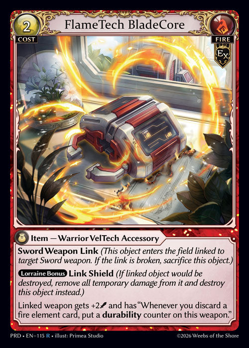 [116]【EN】FlameTech Shield【PRD】[C][Fire]
