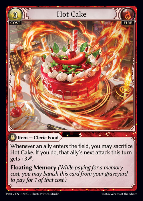[120]【EN】Hot Cake【PRD】[C][Fire]