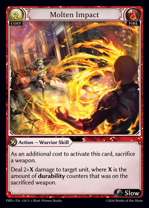 [124]【EN】Molten Impact【PRD】[U][Fire]