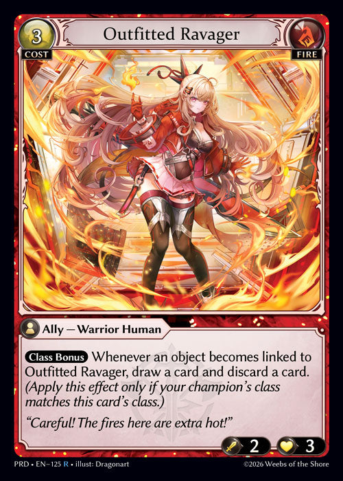 [125]【EN】Outfitted Ravager【PRD】[R][Fire]