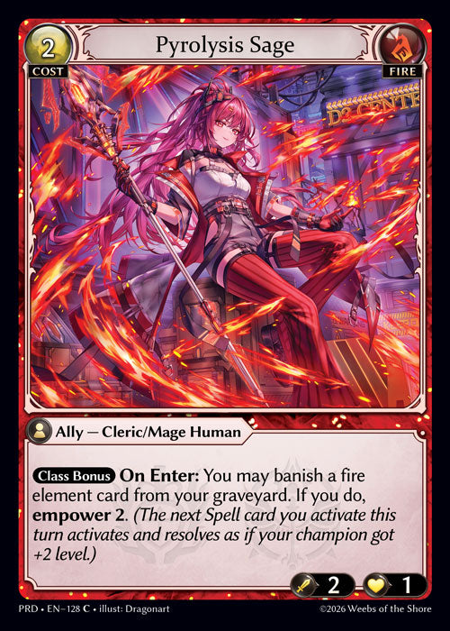 [128]【EN】Pyrolysis Sage【PRD】[C][Fire]