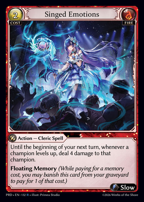 [132]【EN】【FOIL】Singed Emotions【PRD】[R][Fire]