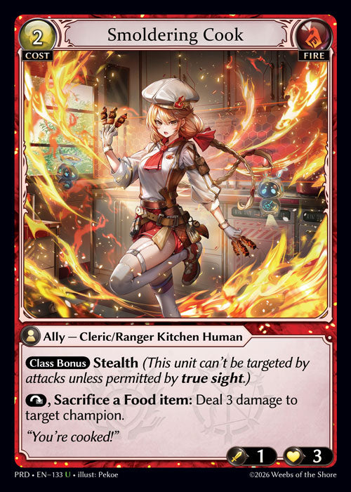[133]【EN】Smoldering Cook【PRD】[U][Fire]