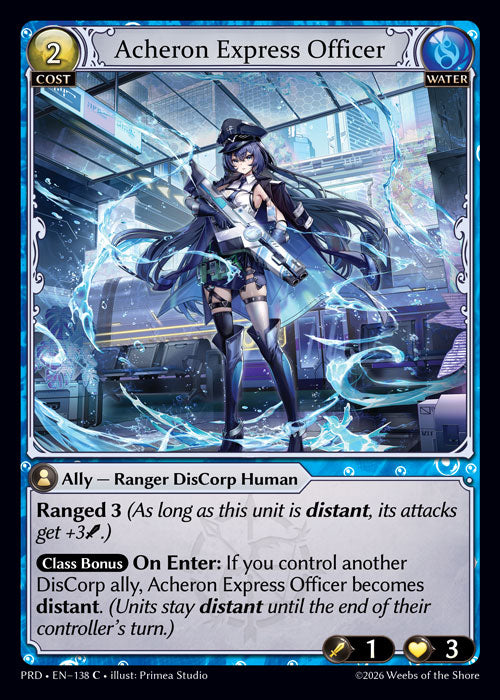 [138]【EN】Acheron Express Officer【PRD】[C][Water]