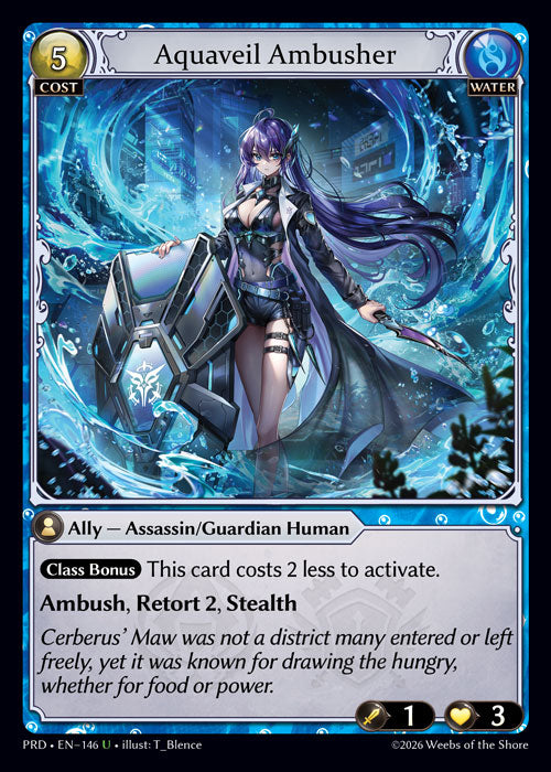 [146]【EN】Aquaveil Ambusher【PRD】[U][Water]