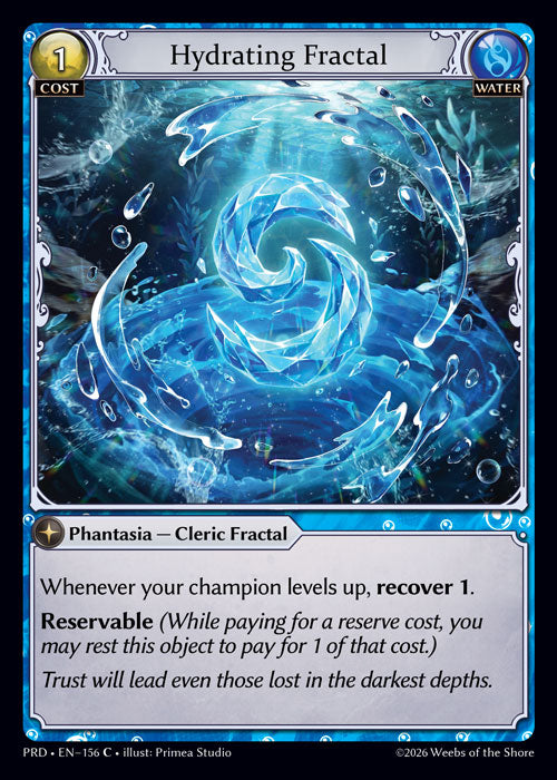 [156]【EN】Hydrating Fractal【PRD】[C][Water]