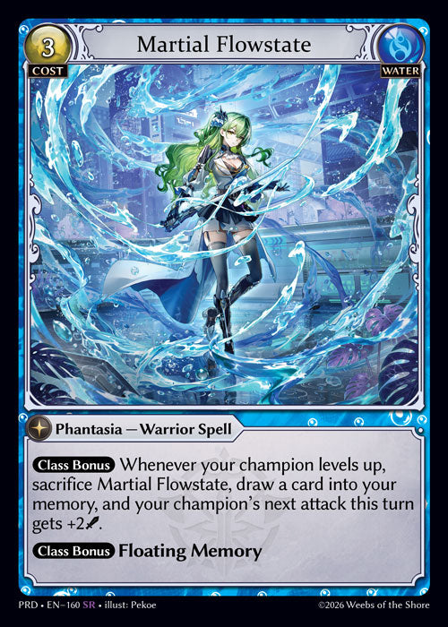 [160]【EN】Martial Flowstate【PRD】[SR][Water]