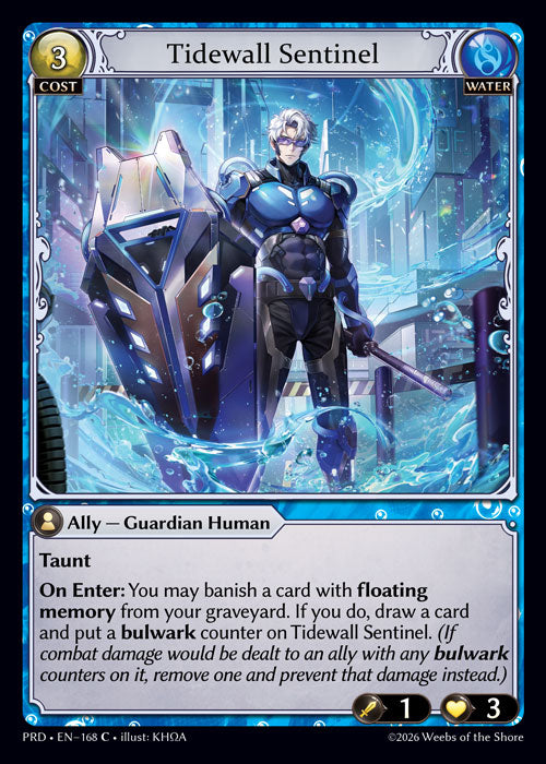 [168]【EN】【FOIL】Tidewall Sentinel【PRD】[C][Water]