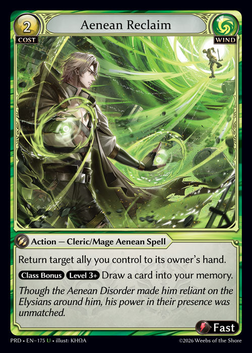 [175]【EN】Aenean Reclaim【PRD】[U][Wind]
