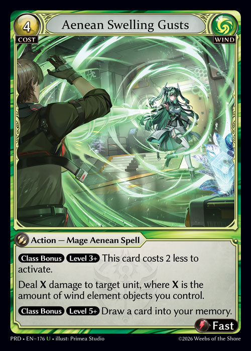 [176]【EN】【FOIL】Aenean Swelling Gusts【PRD】[U][Wind]
