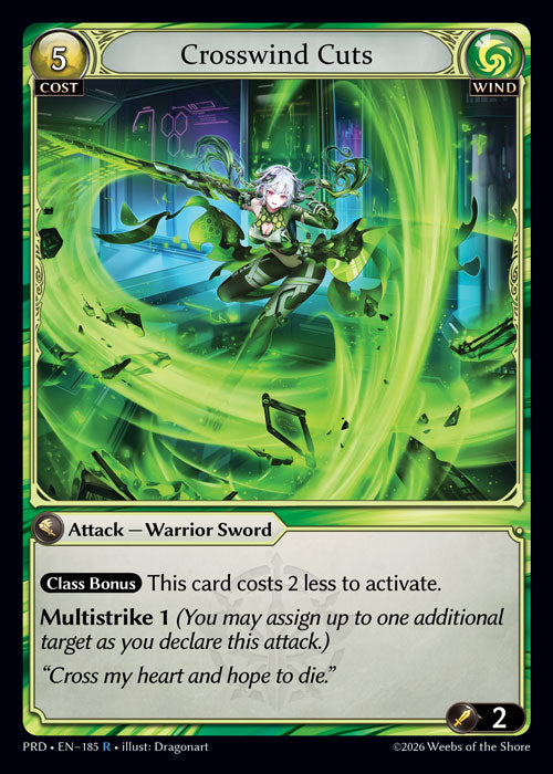 [185]【EN】【FOIL】Crosswind Cuts【PRD】[R][Wind]
