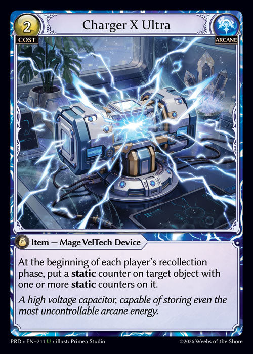 [211]【EN】Charger X Ultra【PRD】[U][Arcane]