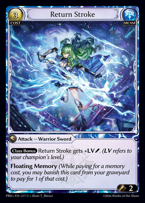 [217]【EN】Return Stroke【PRD】[U][Arcane]