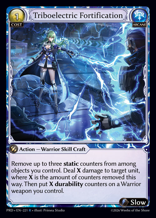 [221]【EN】Triboelectric Fortification【PRD】[R][Arcane]