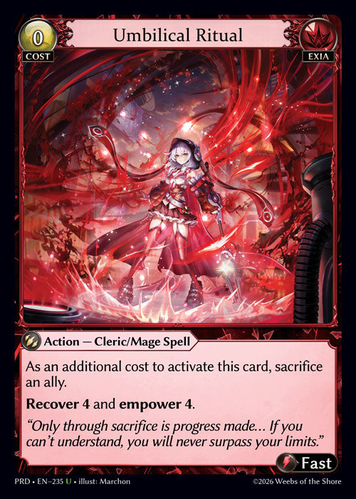 [235]【EN】Umbilical Ritual【PRD】[U][Exia]
