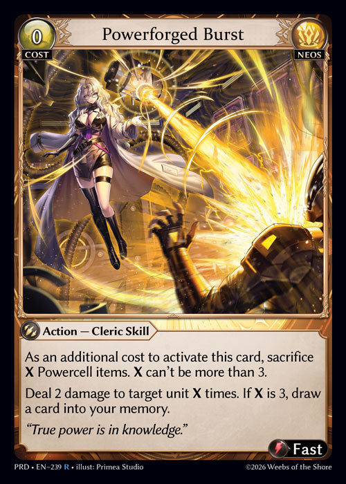 [239]【EN】Powerforged Burst【PRD】[R][Neos]