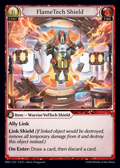 [116]【EN】FlameTech Shield【PRD】[C][Fire]