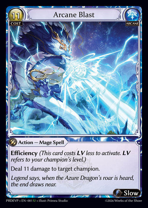 [001]【EN】Arcane Blast【PRDEVP】[U][Arcane]