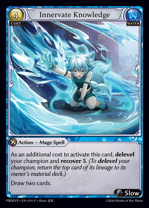 [014]【EN】Innervate Knowledge【PRDEVP】[R][Water]