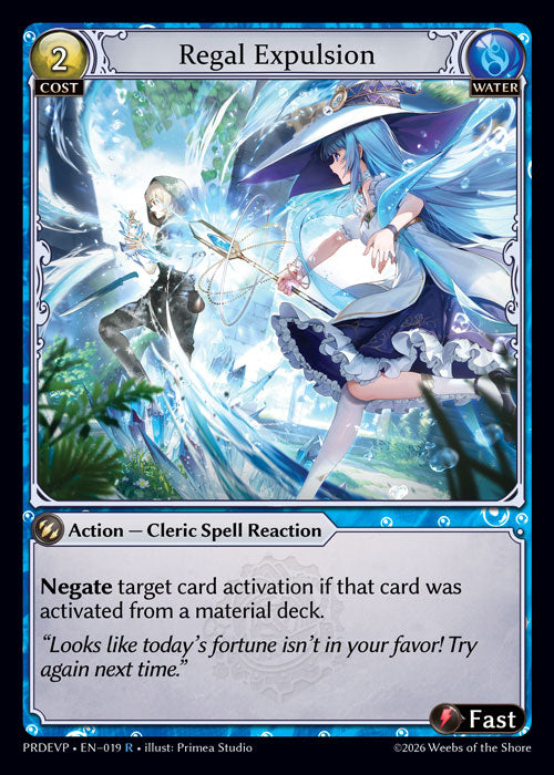 [019]【EN】Regal Expulsion【PRDEVP】[R][Water]