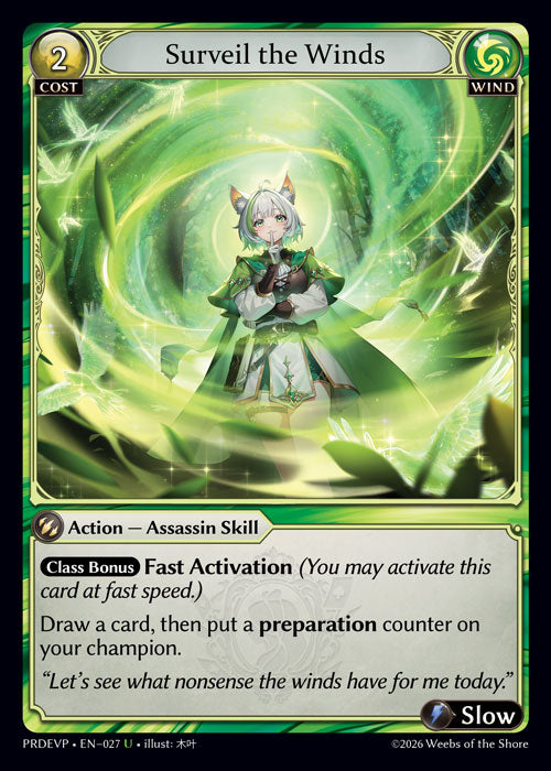 [027]【EN】Surveil the Winds【PRDEVP】[U][Wind]