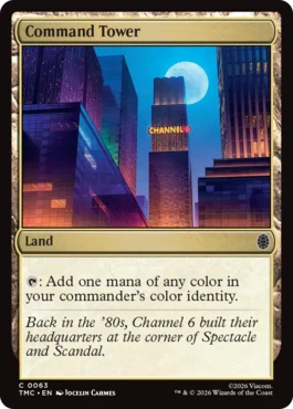 [063]【EN】【サージFOIL】統率の塔/Command Tower【TMC】[C][土地]