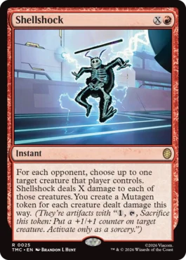[025]【EN】【サージFOIL】シェル・ショック/Shellshock【TMC】[R][赤]