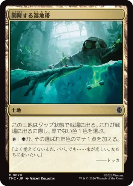 [079]【JP】興隆する湿地帯/Thriving Moor【TMC】[C][土地]