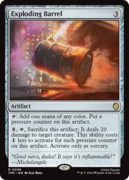 [039]【EN】爆発寸前のドラム缶/Exploding Barrel【TMC】[R][茶]