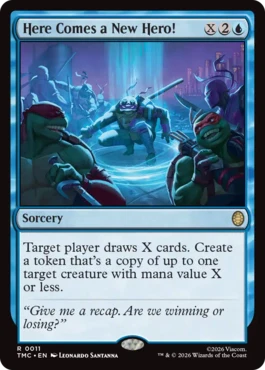 [011]【EN】新たなヒーロー参上！/Here Comes a New Hero!【TMC】[R][青]