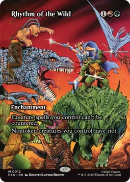 [012]【EN】■ボーダーレス■野生の律動/Rhythm of the Wild【PZA】[M][多色]
