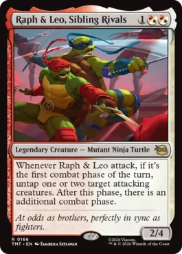 [166]【EN】兄弟でありライバル、ラフとレオ/Raph & Leo, Sibling Rivals【TMT】[R][多色]