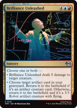 [141]【EN】【FOIL】目覚めし才能/Brilliance Unleashed【TMT】[U][多色]