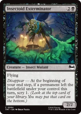 [064]【EN】【FOIL】駆除昆虫/Insectoid Exterminator【TMT】[C][黒]